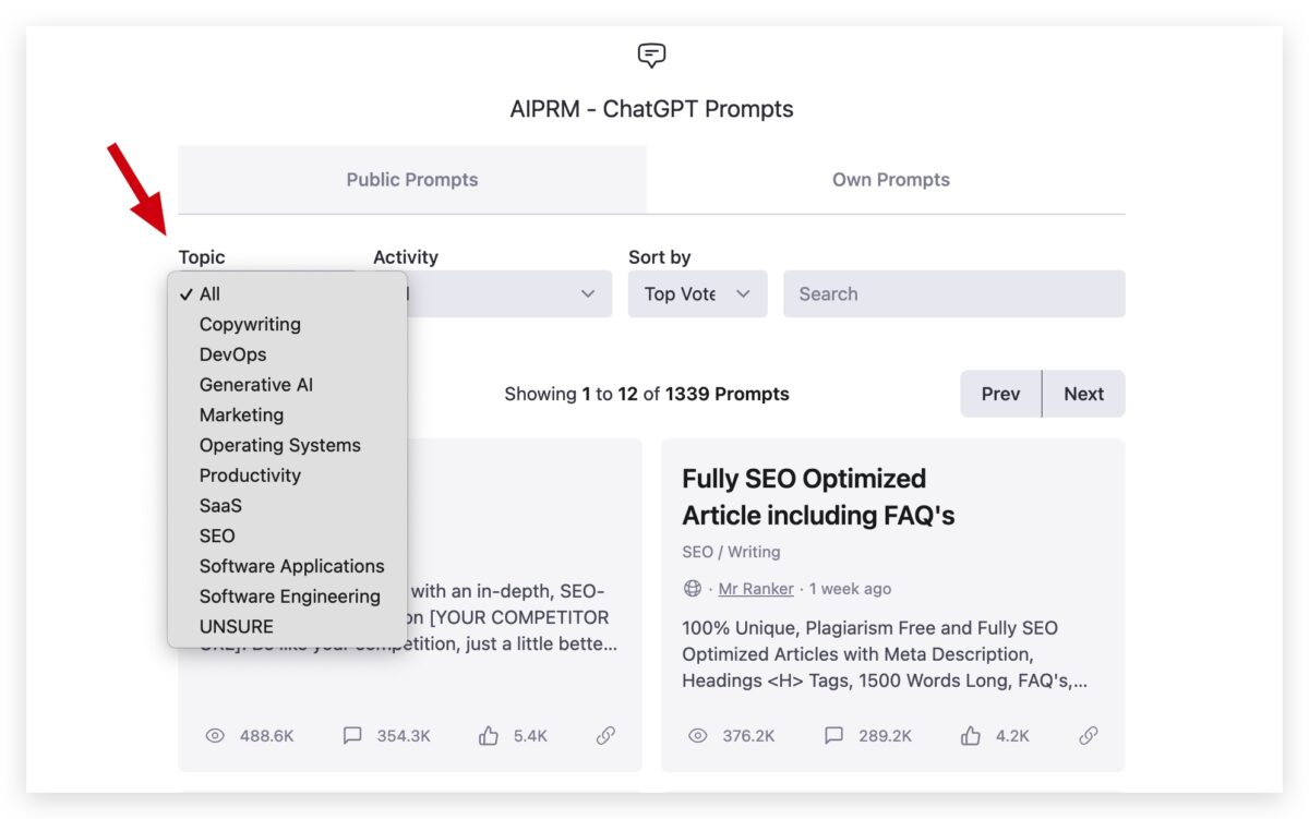 ChatGPT 外掛 AIRPM 怎麼用 應用 教學