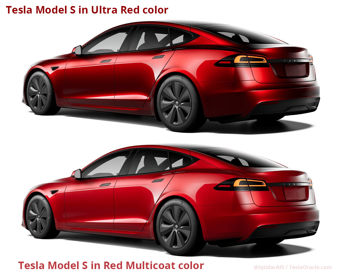 特斯拉 Tesla Model S Model X 烈焰紅 Ultra Red
