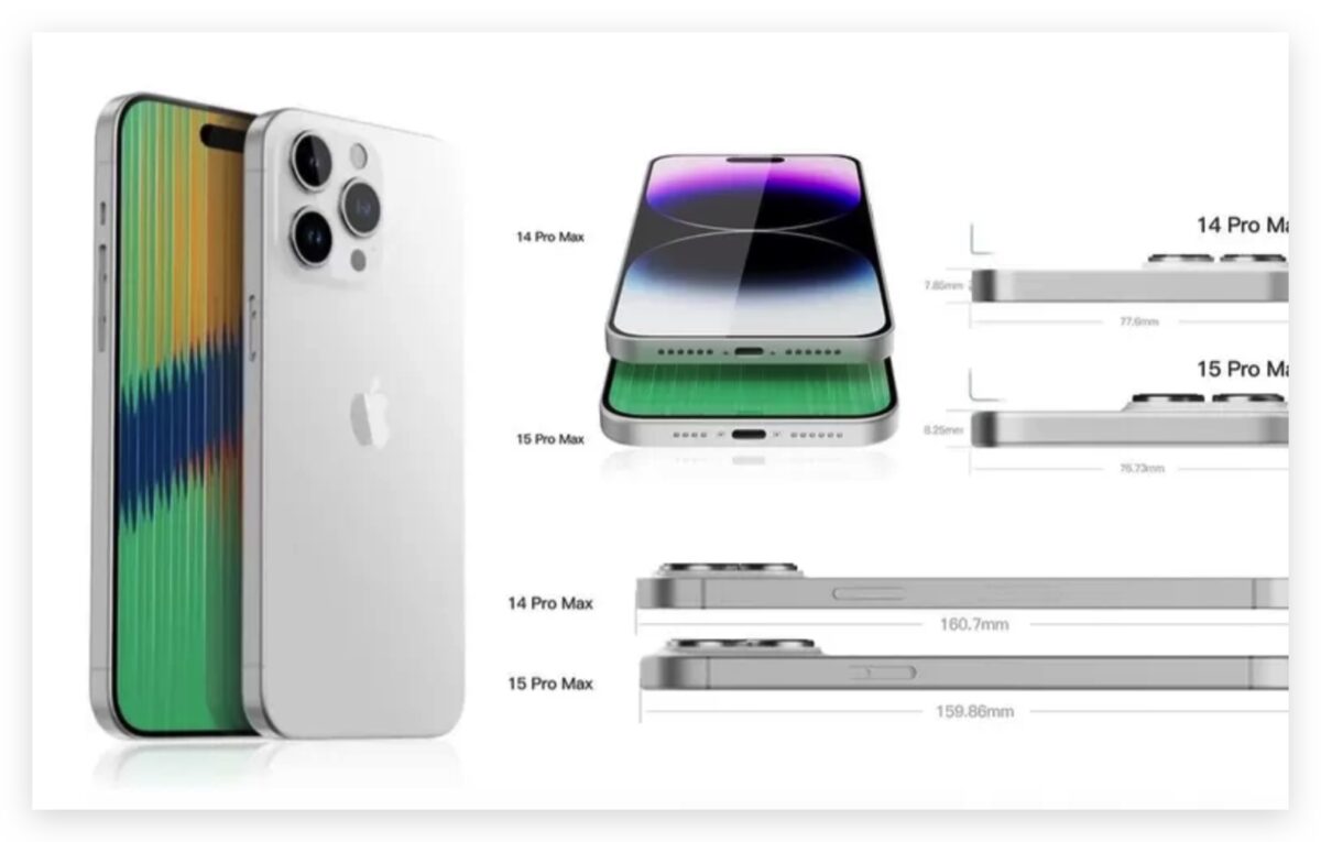 iPhone 15 Pro 邊框 CAD規格 外流 爆料