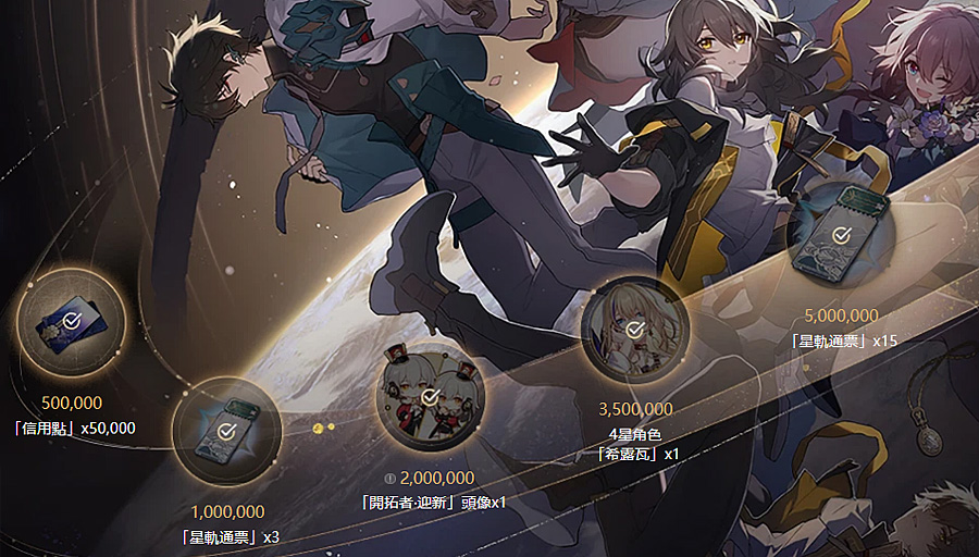 崩壞星穹鐵道 遊戲情報 公測 預約 米哈遊