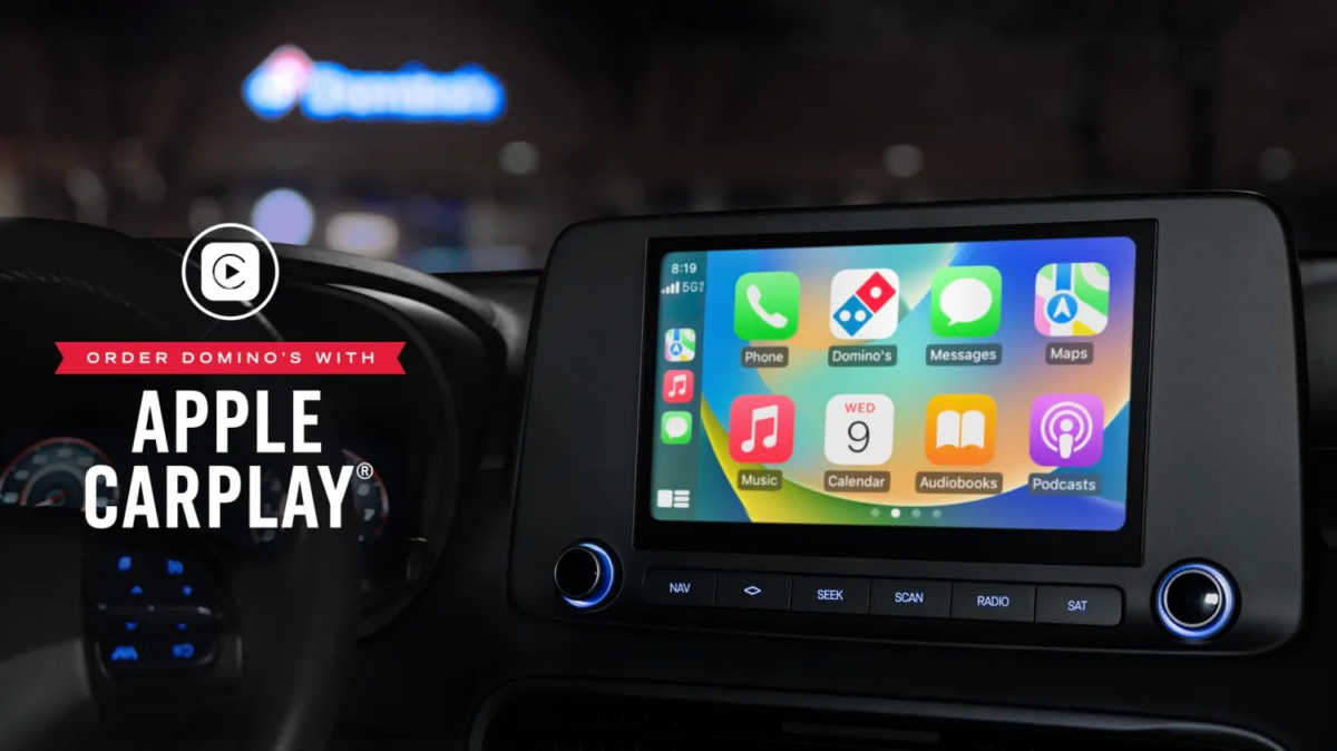 CarPlay Apple CarPlay 達美樂 Domino