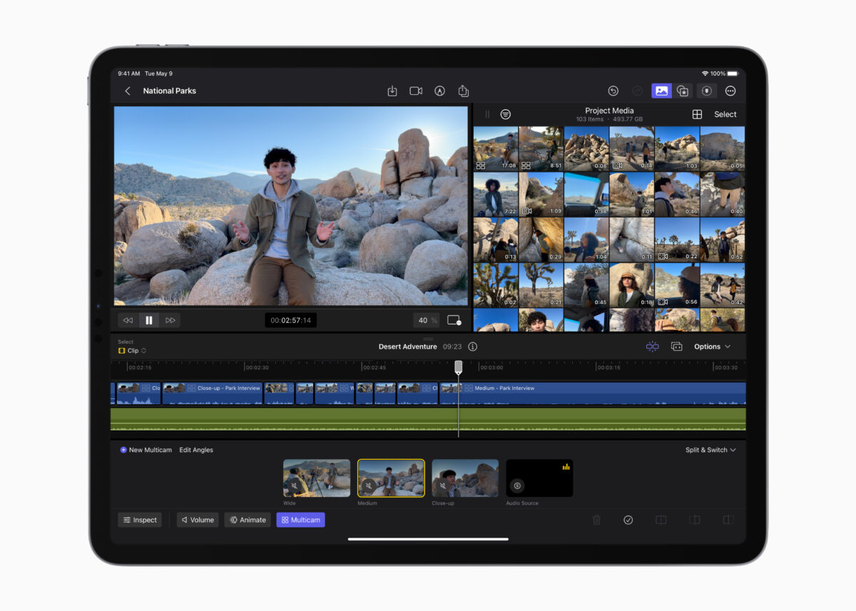 iPad iPadOS Final Cut Pro Logic Pro