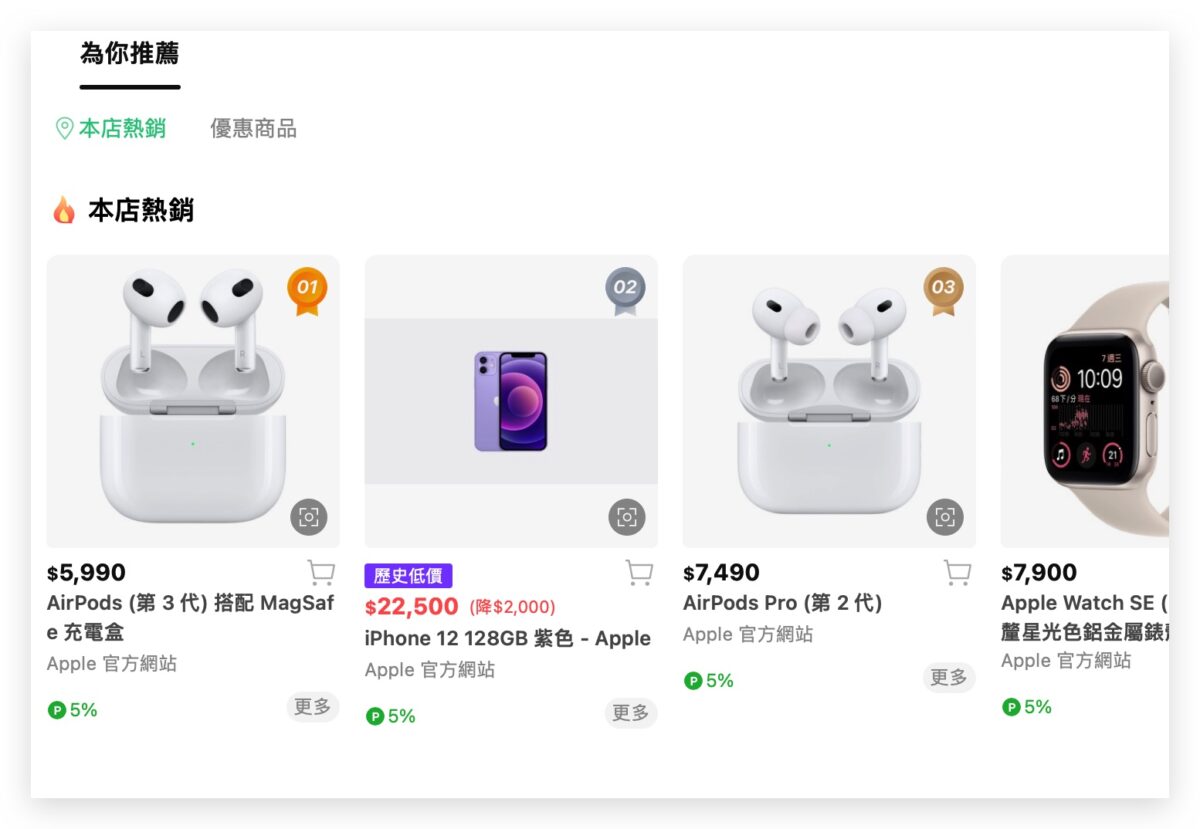 LINE 導購 Apple 回饋 LINE POINTS