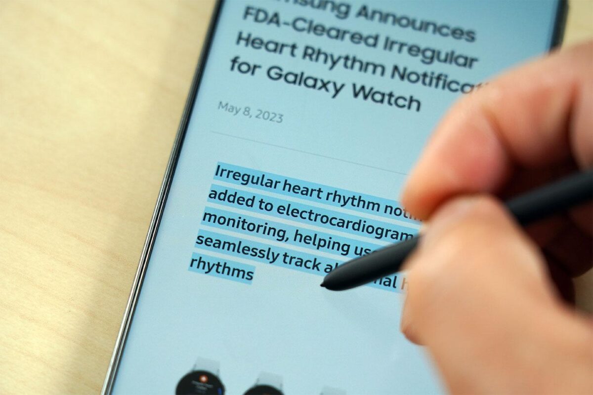 三星 Samsung S Pen  手寫辨識 懸浮操作 智慧選取 隨手便利貼