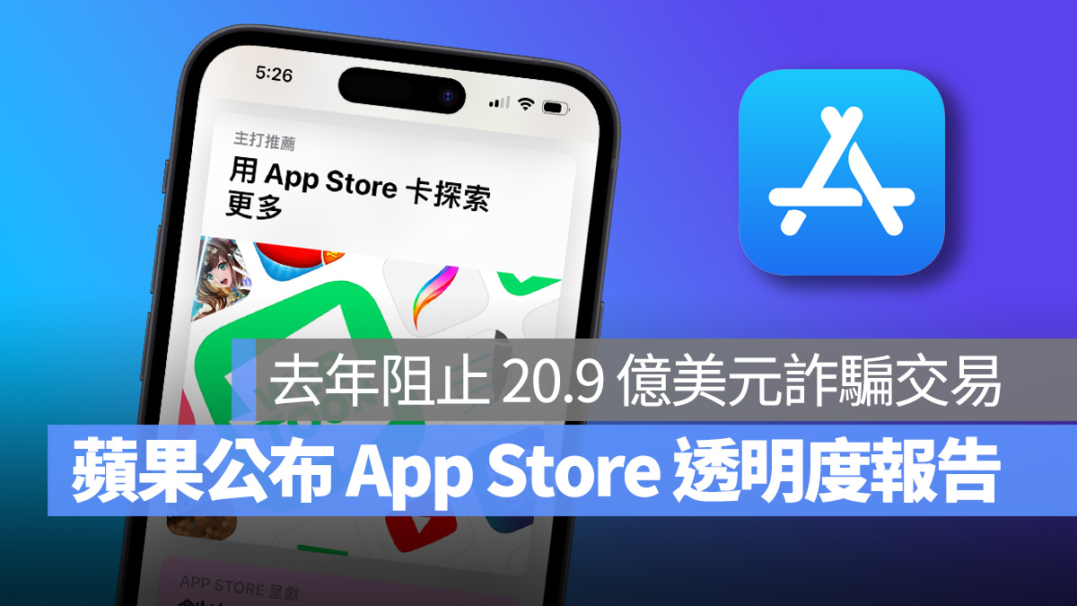 Apple iOS App App Store App Store 透明度報告