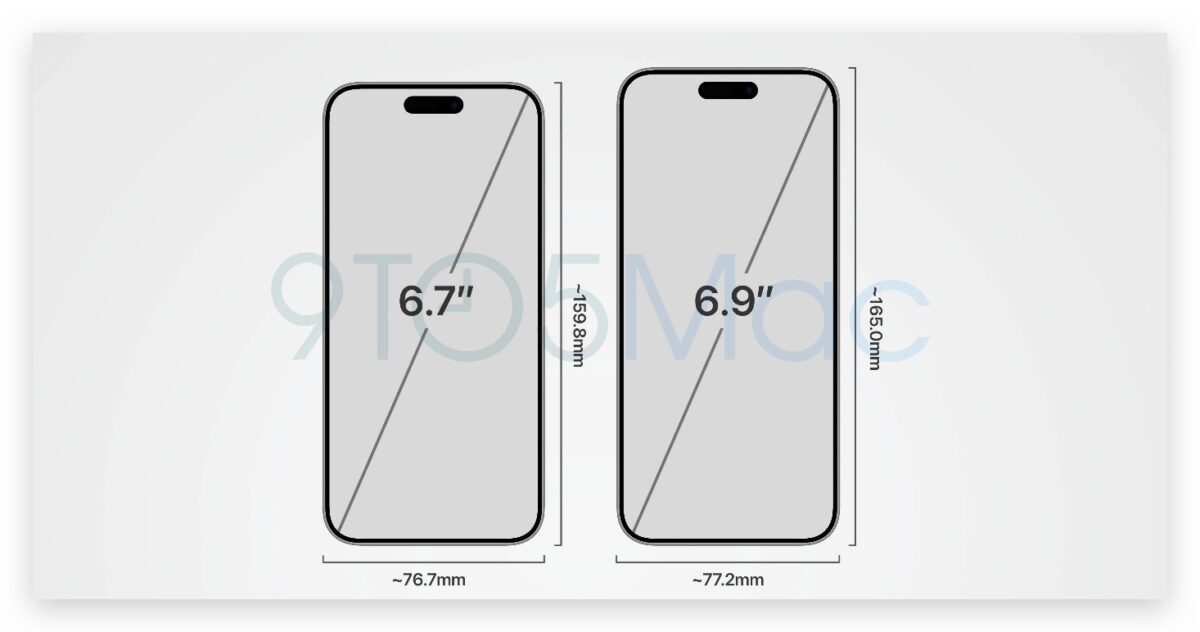 iPhone 16 Pro Max CAD 6.9 吋 6.7 吋