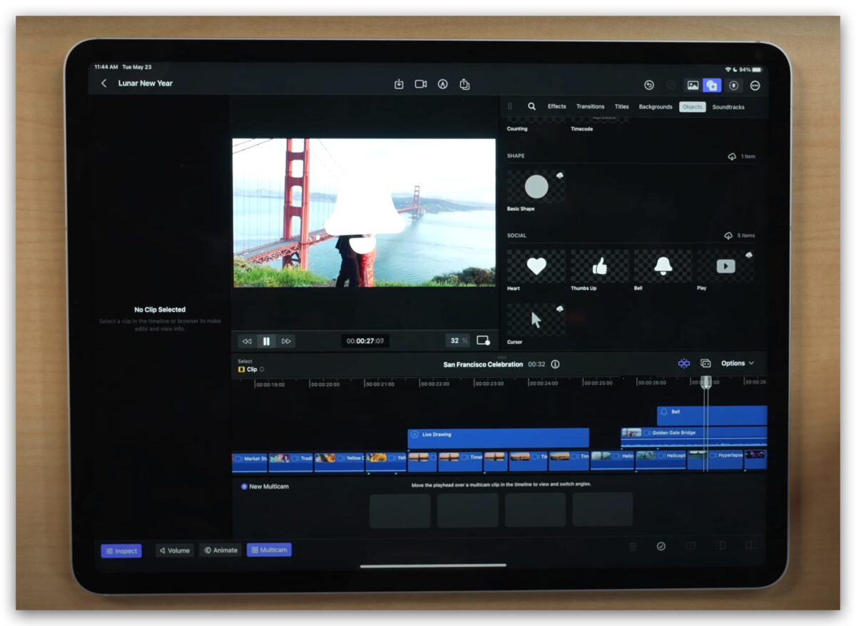 Final Cut Pro iPad 評測 心得 功能