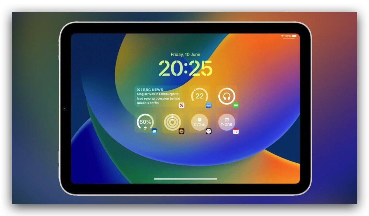iPhone iOS 17 WWDC 鎖定畫面 iPadOS 17