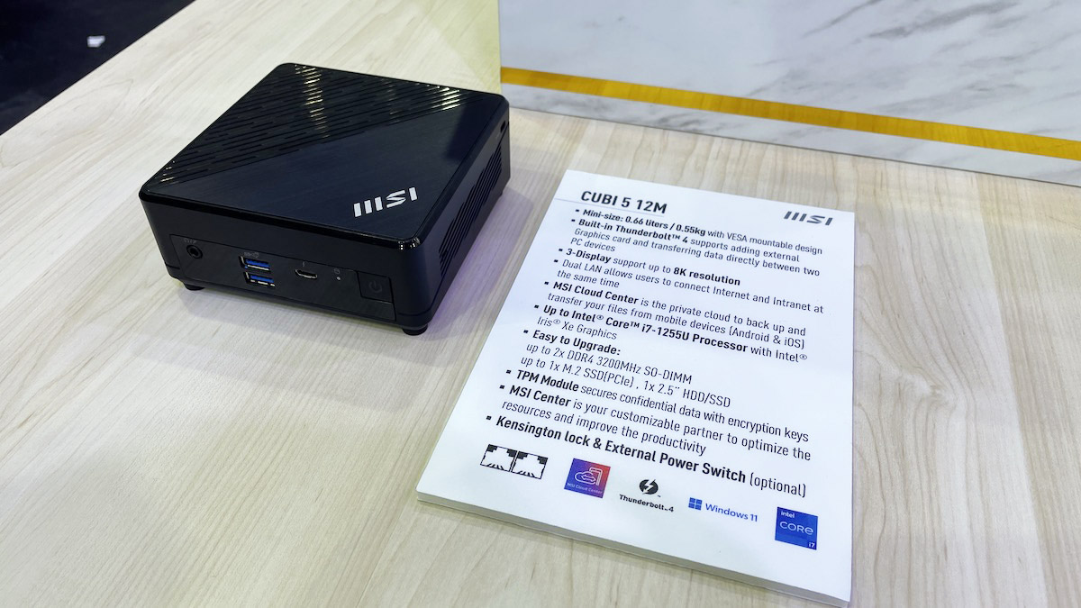 MSI computer 2023 Cubi 5