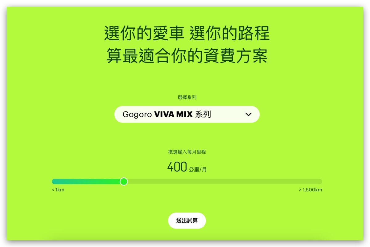 Gogoro Gogoro Network 資費 自由省方案 預選里程方案 資費哪個划算 資費怎麼選 資費選擇建議 電池資費方案