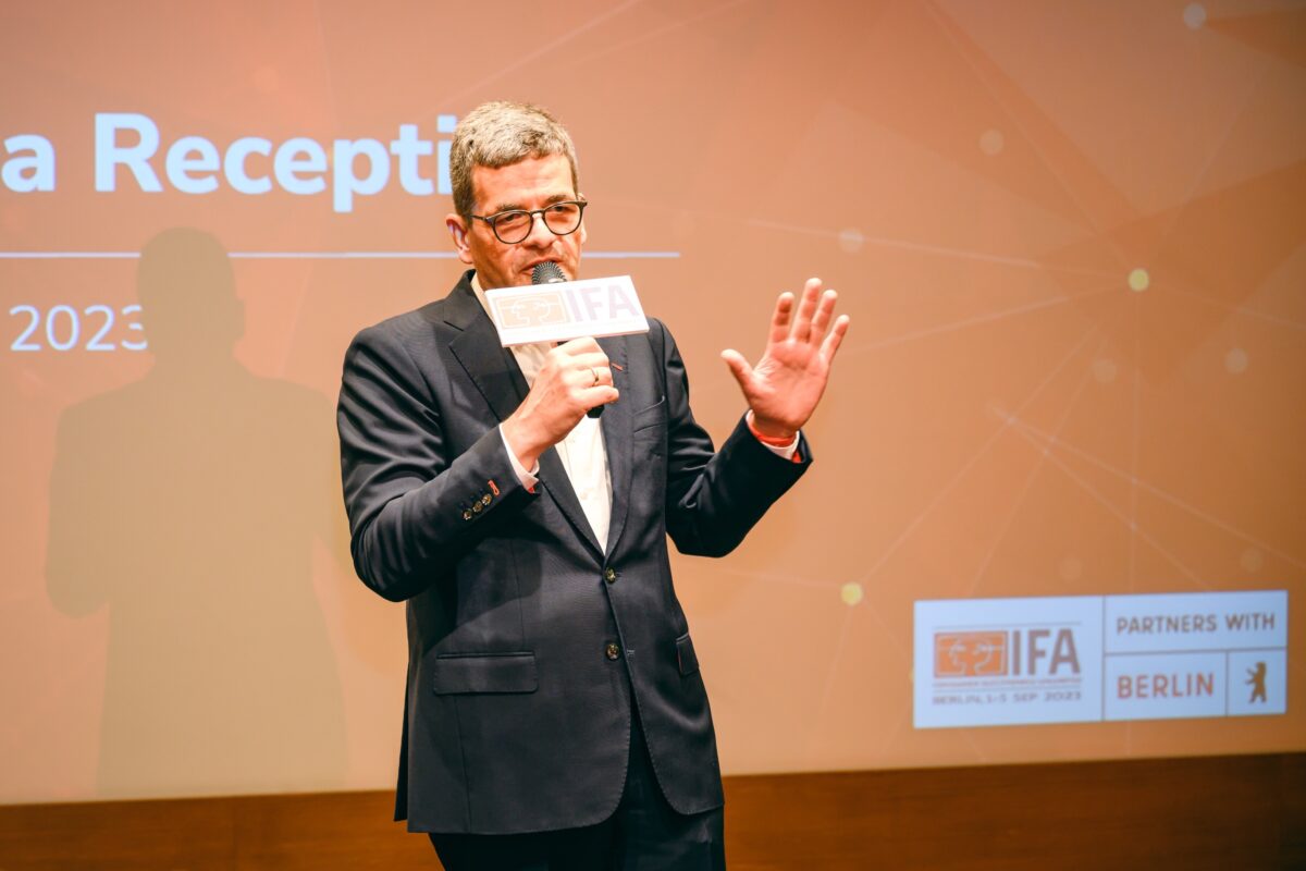 台灣亞洲唯一 2023 IFA  GTO Representative Axel Limberg 德經處處長林百科先生 