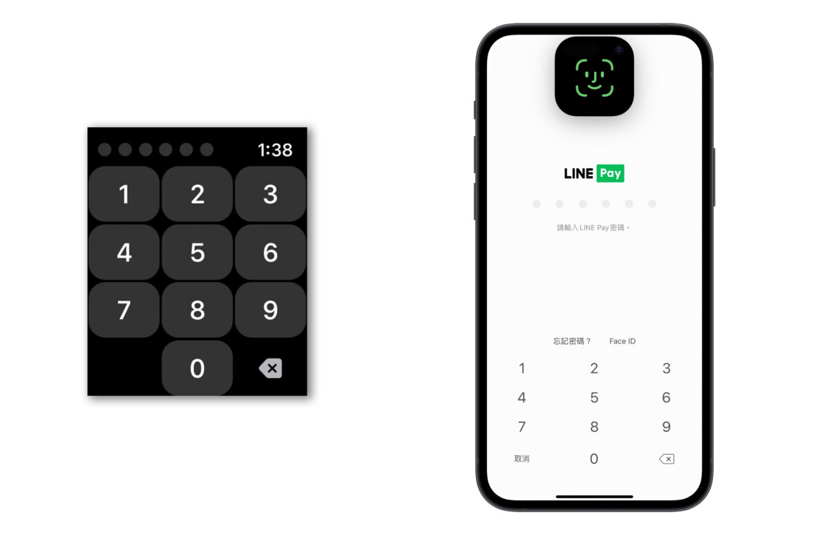LINE Pay Apple Watch watchOS