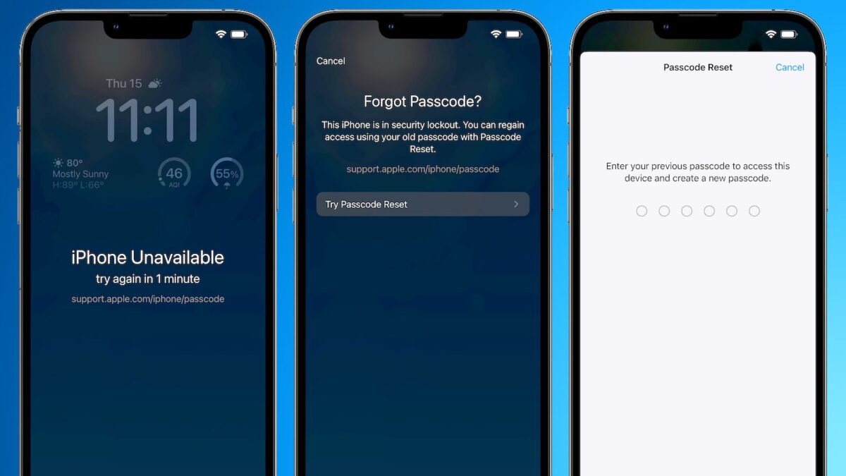 iOS 17 密碼重置 密碼