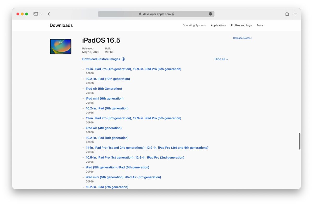 iPad iPadOS iPadOS 17 iPadOS 16 降級 降版本