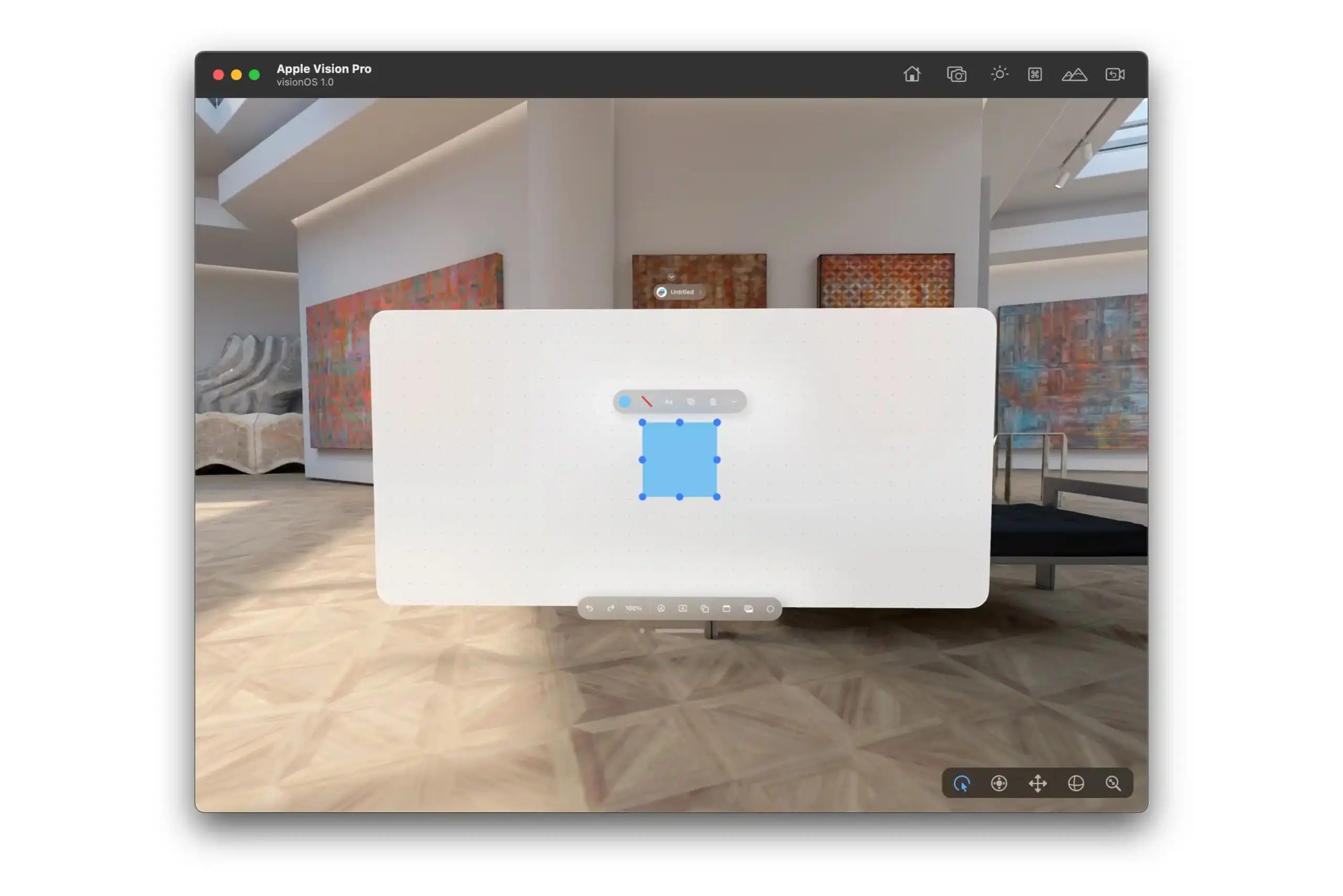 visionOS Vision Pro AR VR 頭戴式顯示器