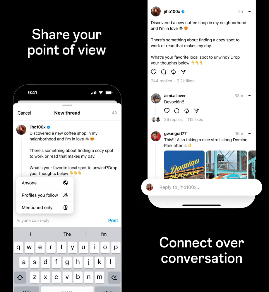 Meta IG instagran Threads