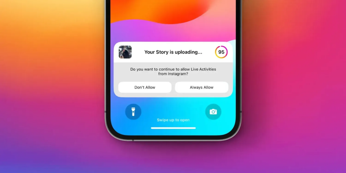 IG instagram 即時動態 iOS 進度條