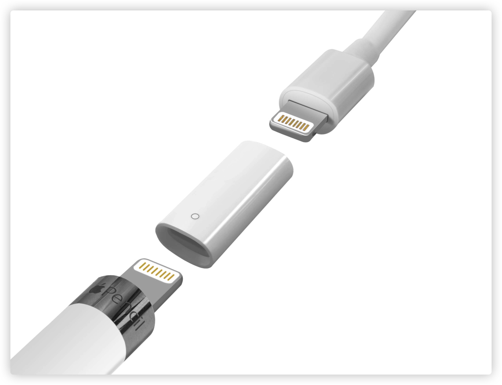 Apple Pencil 充電 電量顯示