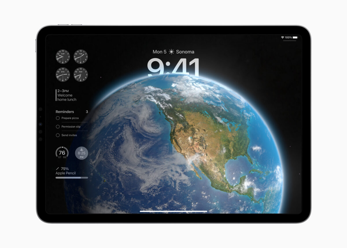 iPad iPadOS iPadOS 17 鎖定畫面