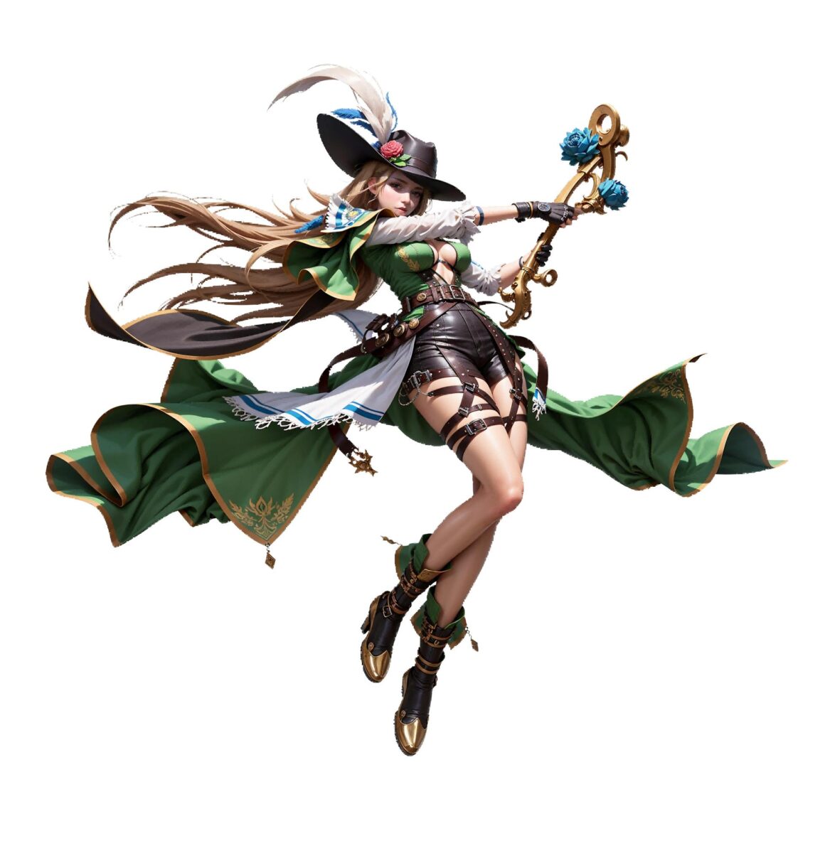 《黎明之海Sea of Dawn》 吟遊詩人：用音樂當作武器的治癒者 遊歷四方的浪漫歌者，擁有出色的治療能力和各種控制敵人的技能，其強大的輔助能力，能在海戰時為隊友回血