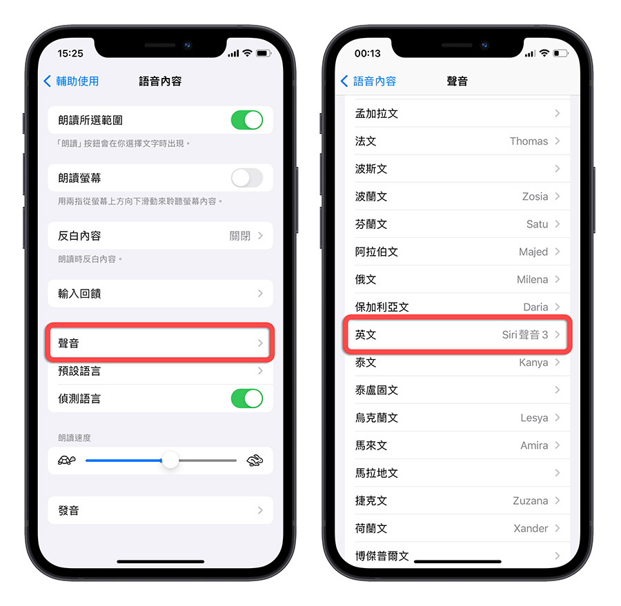 iPhone iOS 17 朗讀 Siri 輔助使用 Safari