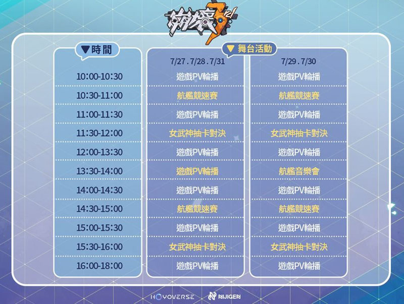 2023漫畫博覽會 米哈遊 原神 崩壞3rd 未定事件簿