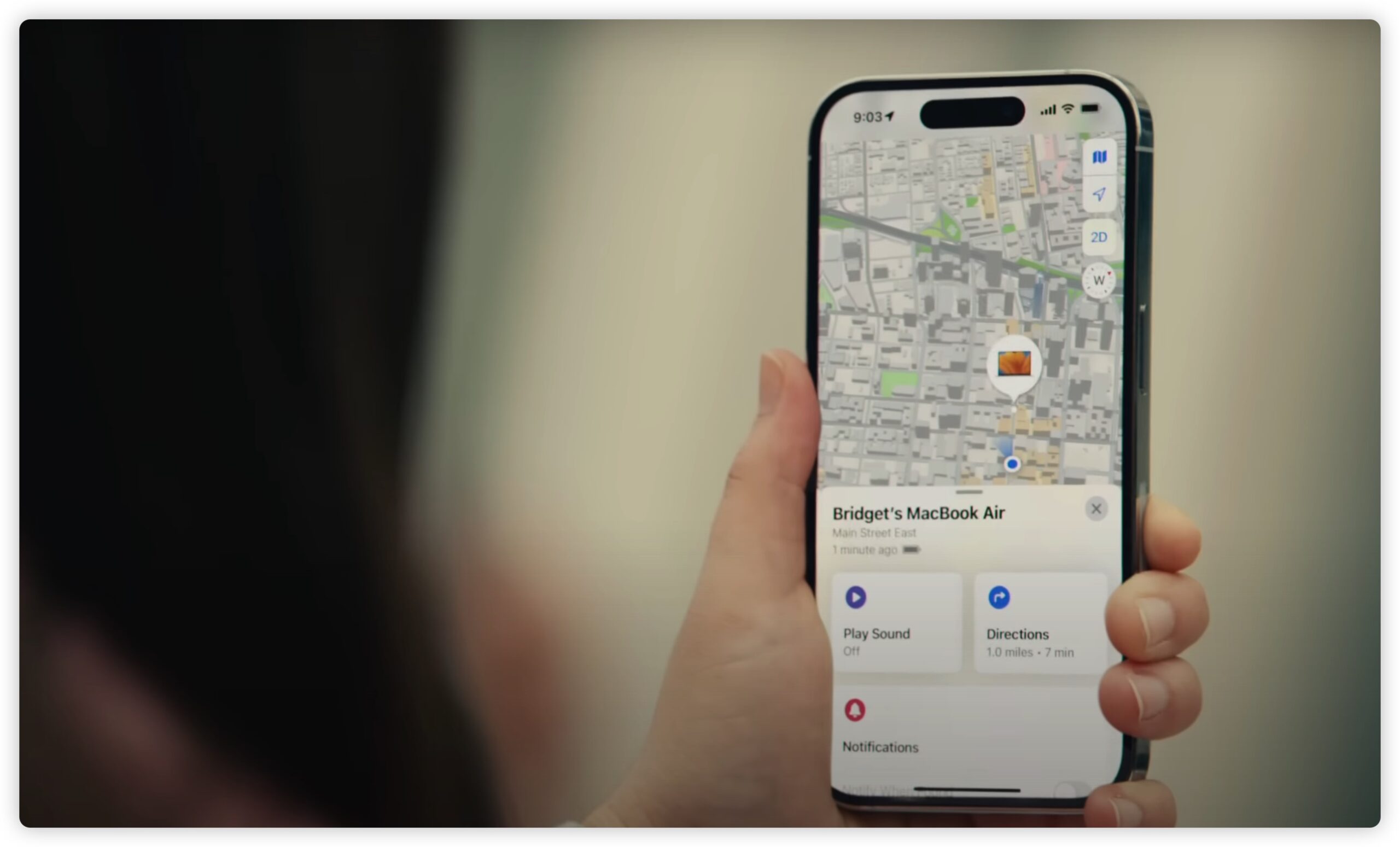Mac iPhone 安全性特色 離身警告