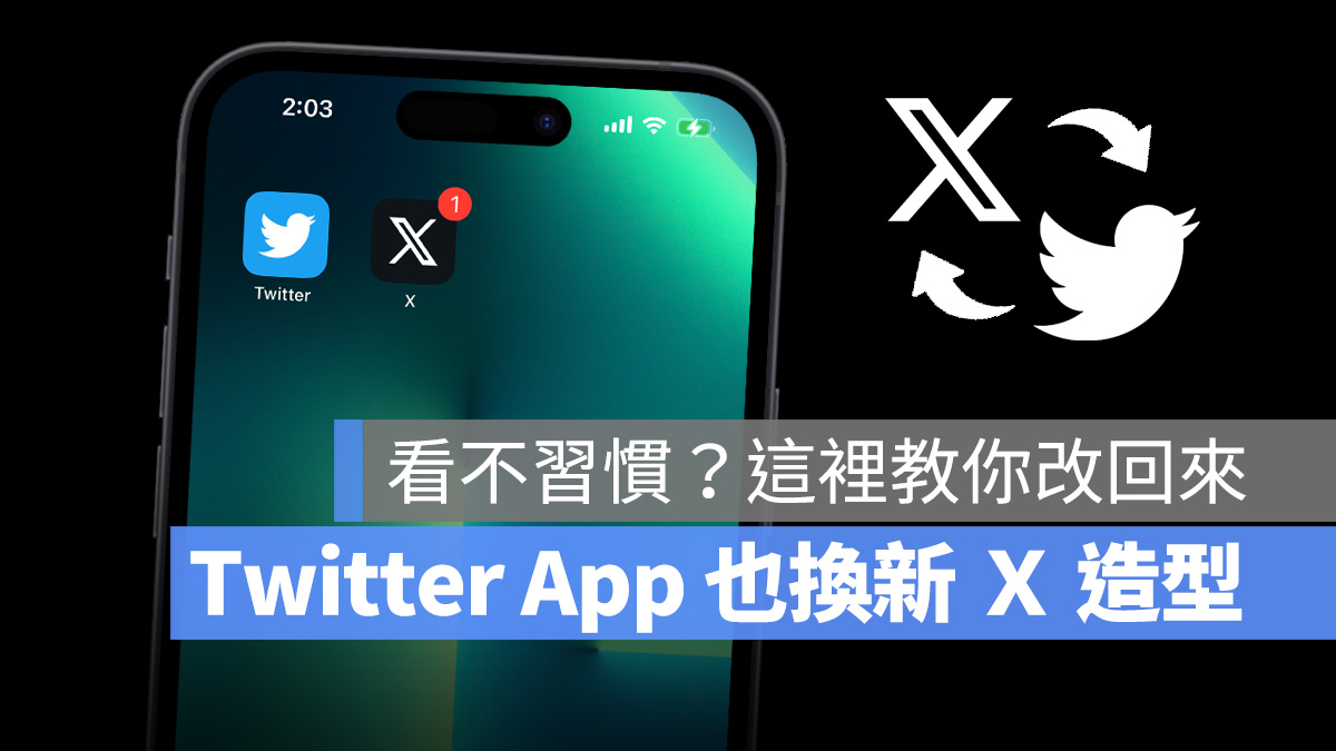 推特 Twitter 馬斯克 X