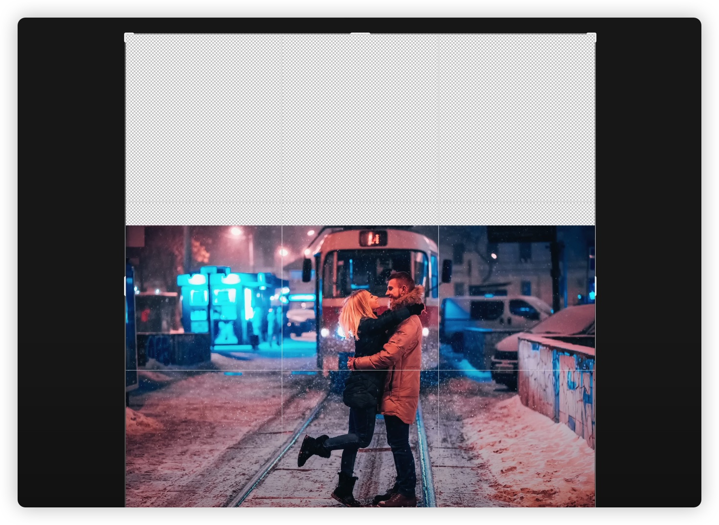 PhotoShop AI Generative Expand 生成式擴展