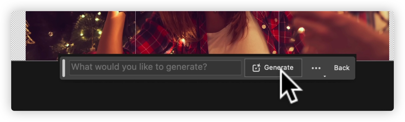PhotoShop AI Generative Expand 生成式擴展