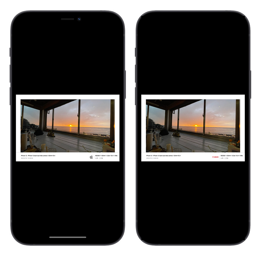 iPhone 照片加框 捷徑