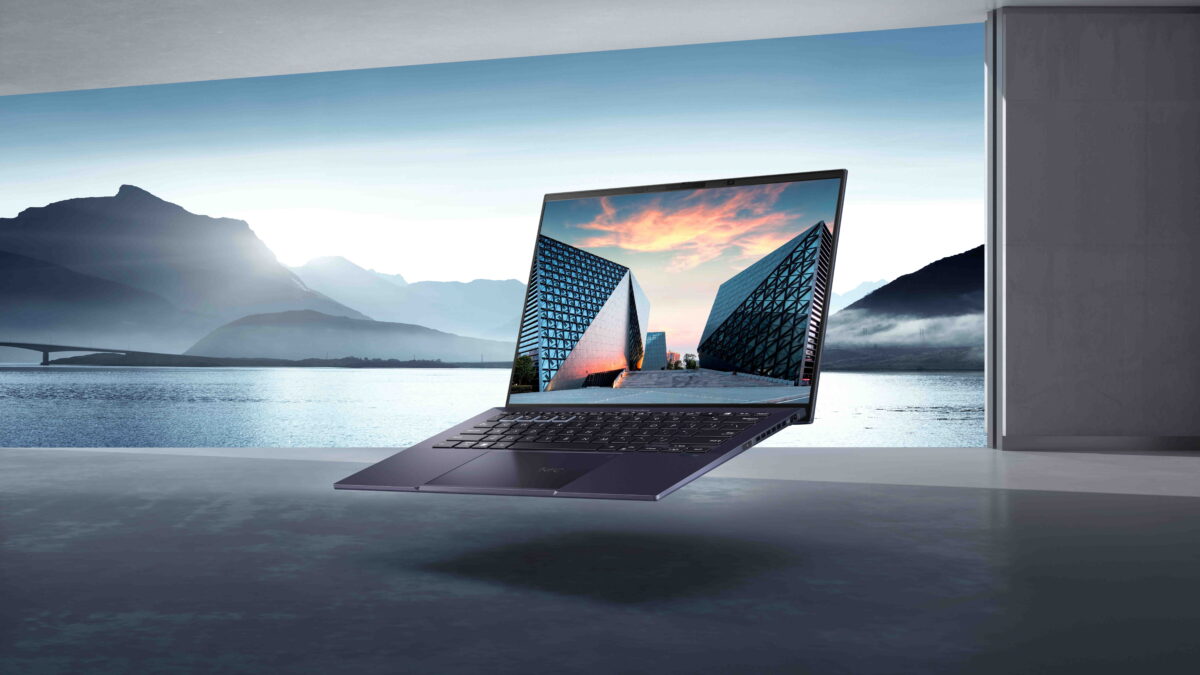 ASUS ExpertBook B9 OLED採用14吋16:10 OLED極窄邊框螢幕,垂直可視空間增加,顯色生動明亮。