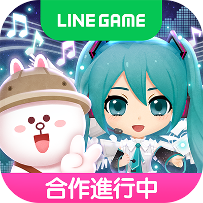 《LINE Bubble 2》x 初音未來
