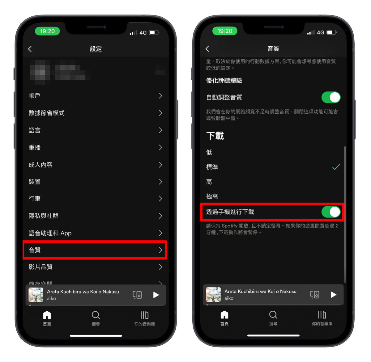 Spotify 離線收聽 下載音樂 2