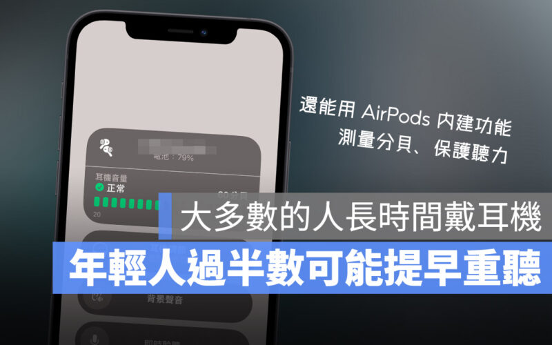 通勤、上班戴耳機提早重聽！開啟 AirPods 的分貝限制與查詢功能保護聽力