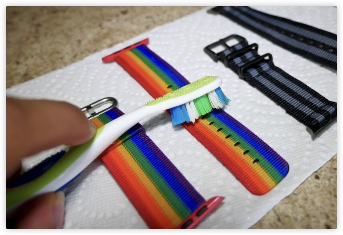 Apple Watch 錶帶 清潔 教學