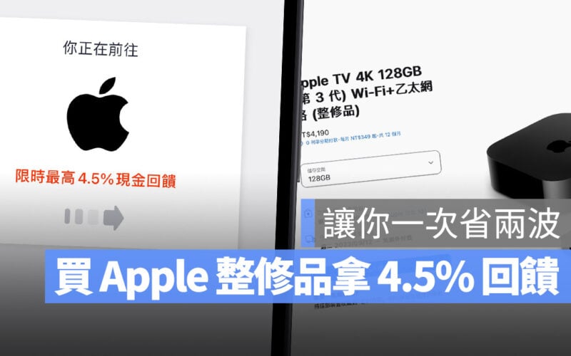 ShopBack Apple 整修品 現金回饋