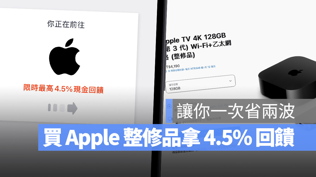 ShopBack Apple 整修品 現金回饋