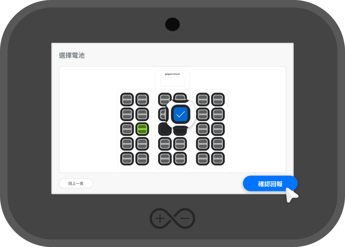 Gogoro 換電站 即時回報