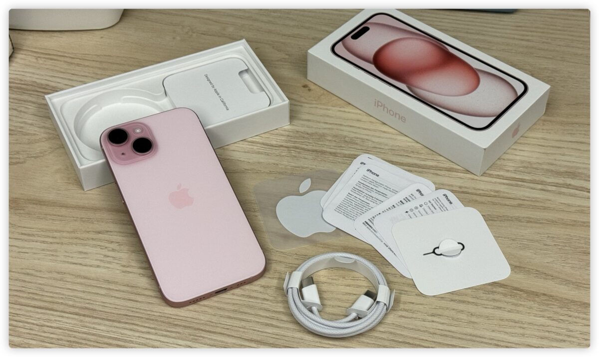 iPhone 15 新機 檢查