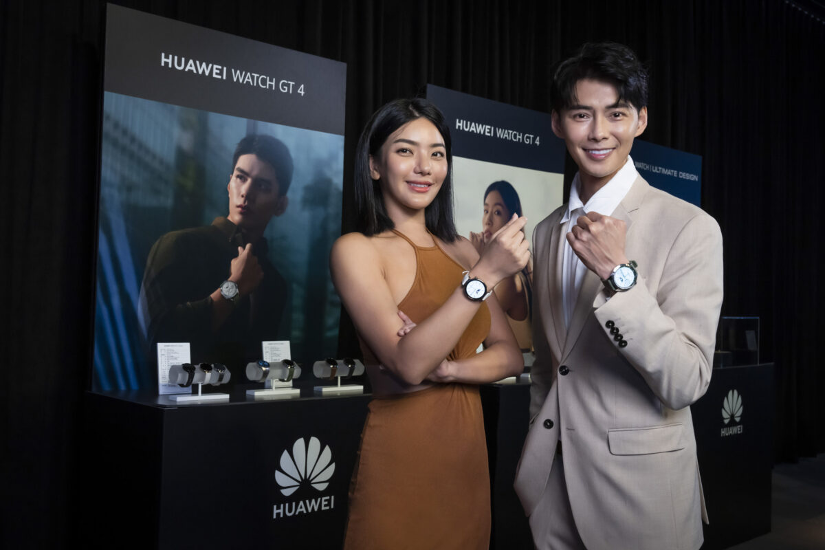 HUAWEI WATCH GT 4 為時尚運動兼具必選，採用全新幾何美學成就獨特八邊稜形及閃耀光環設計