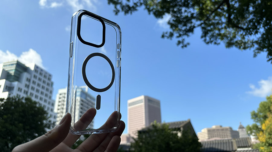 iPhone 鎖定畫面 背景圖片 上半部模糊