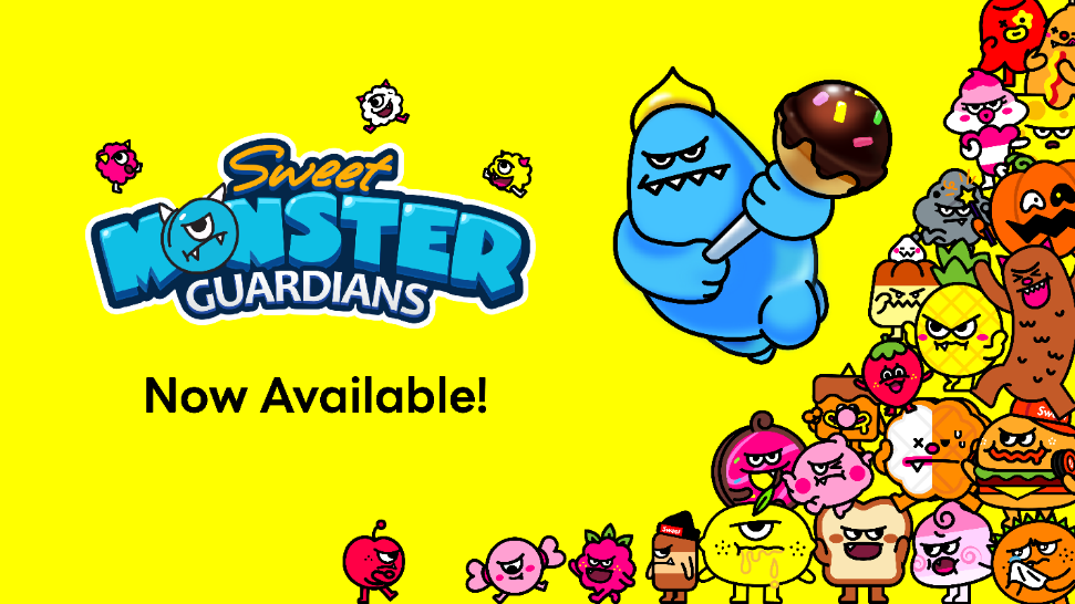 GAME DOSI最新遊戲力作「SWEET MONSTER GUARDIANS」即日起全球上線