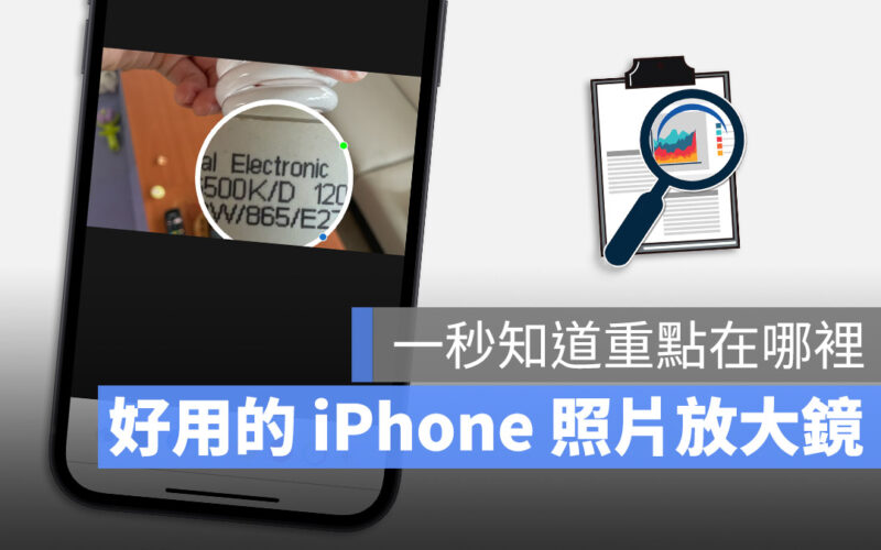 iPhone 照片放大鏡 教學