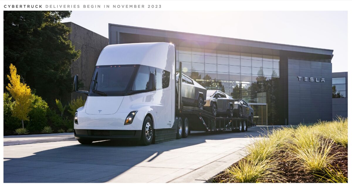特斯拉 Tesla Cybertruck 2023 Q3 財報會議