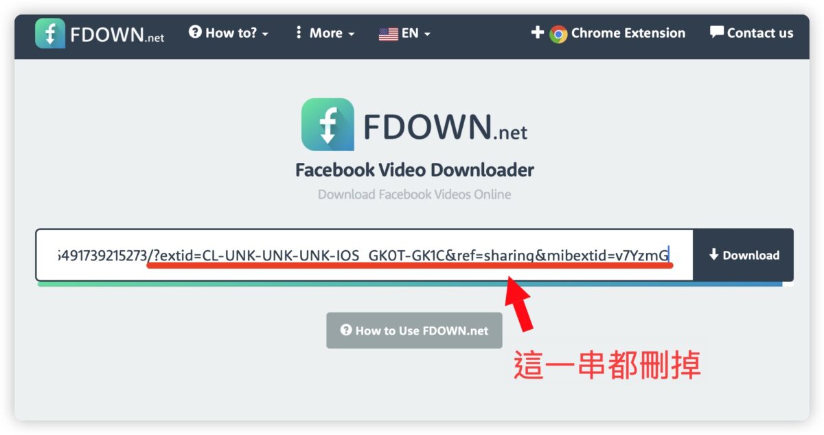 Facebook 影片下載 HD