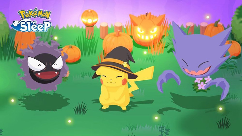 Pokémon Sleep 寶可夢 好眠日 萬聖節