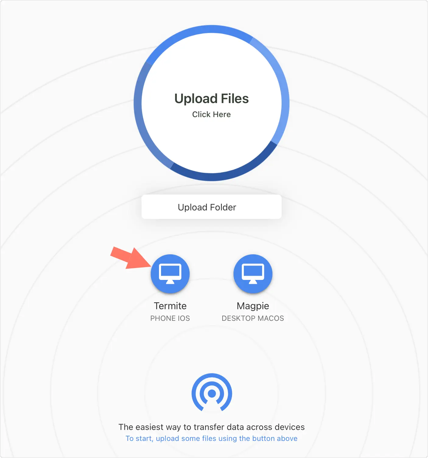 iPhone Windows PC Mac Android 互相傳檔案 SnapDrop