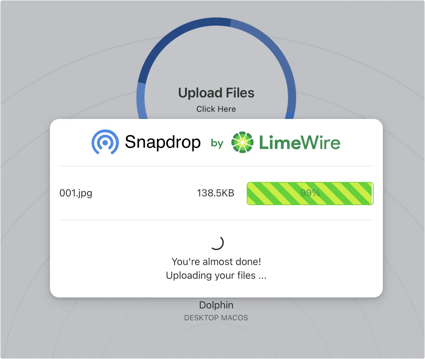 iPhone Windows PC Mac Android 互相傳檔案 SnapDrop