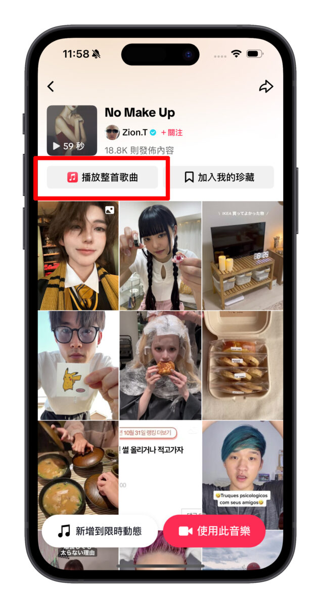 抖音 TikTok Apple Music Spotify